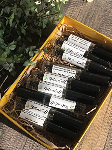 Organic Castor Oil Eyelash Serum for Natural Eyelash Growth and Eyebrow Growth - Perfect for Lash Extensions and Hair Treatment