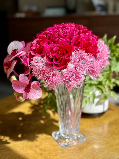 Realistic Paper Flower Bouquet